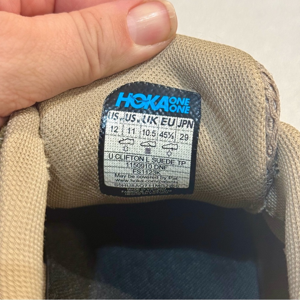 Hoka Green and Gray Athletic Shoes - Picture 10 of 10